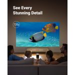 Anker Nebula Mars II Pro Akıllı Taşınabilir WiFi Kablosuz Projeksiyon Cihazı TV Box Hoparlör - Siyah - D2323 (Anker Türkiye Garantili) - Görsel 3