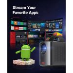 Anker Nebula Mars II Pro Akıllı Taşınabilir WiFi Kablosuz Projeksiyon Cihazı TV Box Hoparlör - Siyah - D2323 (Anker Türkiye Garantili) - Görsel 6