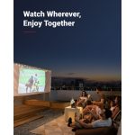 Anker Nebula Mars II Pro Akıllı Taşınabilir WiFi Kablosuz Projeksiyon Cihazı TV Box Hoparlör - Siyah - D2323 (Anker Türkiye Garantili) - Görsel 7