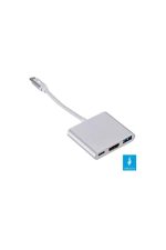 shaza 3in1 Type-c To Hdmı Hub Port Adaptör Pd Usb 3.0 4k Hdmı Çıkışlı Uyumlu - Görsel 3
