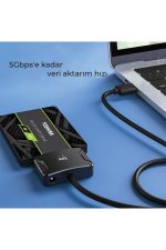 Bix Bx04hd Usb 3.0 Sata 2.5" Inch 3.5" Inch Ssd Hard Disk Çevirici Dönüştürücü Adaptör - Görsel 2