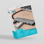 Bix BX07HB 5in1 Type-C Hub 4x USB 3.0, PD Şarj Macbook Uyumlu Çoklayıcı Adaptör - Görsel 7