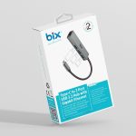 Bix BXC06HB Type-C'den 3 Bağlantı Noktalı Gigabit Ethernet USB 3.2 Hub - Görsel 3