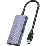 DM CHB059 Type-C To 4K HDMI 2*usb-A Pd 60W Sd ve Micro Sd Kart Okuyucu Çoklayıcı Hub