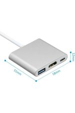 Daytona Fc-01 3'lü Usb C Hub=>pd Hdtv Usb Adaptör - Görsel 4