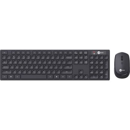 Lenovo Lecoo KM2001 Siyah Kablosuz Klavye Mouse Seti