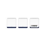 Mercusys Halo H50G(3-pack), AC1900Mbps, Dual-Band, Gigabit Portları, 100'e Kadar Cihaz Bağlanabilir, 550 m²'ye Kadar Kapsama, Akıllı Bağlantı, Mobil Uygulama ile Kolay Kurulum, Wi-Fi 5 Mesh Sistemi - Görsel 2