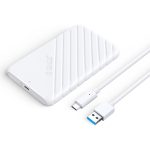 Orıco Type-C 6gbps Usb3.1 Gen1 2.5” Inch Sata SSD Hard Disk Kutusu Beyaz