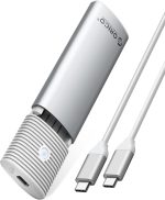 Orico Usb3.2 Gen2 10GBPS Type-C M.2 Nvme SSD Disk Kutusu Alüminyum Beyaz - Görsel 2