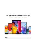Techmaster Dokunmatik Passive Stylus Tablet Telefon Bilgisayar Kalemi - Görsel 3