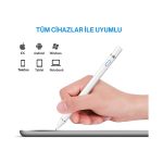 iPhone iPad Android Tüm Cihazlar ile Uyumlu Stylus Hassas Yazı Çizim Kalemi 2. Nesil - Görsel 2