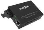 LONGLINE 10/100/1000M 1310/1550NM WDM BIDI 20KM SC LNG-8110GSB-11-20A/B-AS 868213800046 MEDIA CONVERTER - Görsel 2