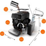 Philips 2000 Serisi Tam Otomatik Espresso Makinesi, EP2220/10 - Görsel 6