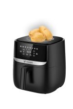 Yasomi Y55 Tartı Özellikli Siyah 5.7l-6 Litre 1700w Airfryer Fritöz - Görsel 5