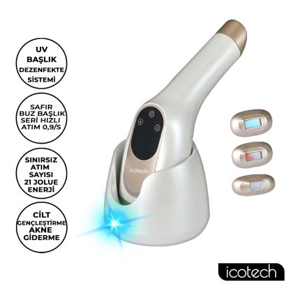 Icotech HR95 Buz Başlıklı Lazer Epilasyon Aleti