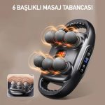 Robeve Şarjlı 6 Başlıklı Masaj Aleti Fonksiyonel Masaj Aleti Boyun Masaj Aleti Sırt Masaj Aleti Tüm Vücut Masaj Aleti Şarjlı Masaj Aleti Masaj Tabancası Masaj Cihazı Ayak Masaj Aleti Omuz Masaj Aleti - Görsel 3