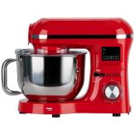 SM50 Kırmızı LED Ekranlı Hamur Mayalama Kıyma Çekme Blender 2000W 6,5 Litre Stand Mikser Mutfak Şefi Hamur Yoğurma Makinesi - Görsel 10