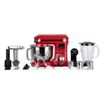 SM50 Kırmızı LED Ekranlı Hamur Mayalama Kıyma Çekme Blender 2000W 6,5 Litre Stand Mikser Mutfak Şefi Hamur Yoğurma Makinesi - Görsel 11