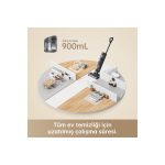 H12 Core Islak/Kuru Süpürge Hafif ve Akıllı Süpürge ve Paspas, Akıllı Kir Algılama, Otomatik Kendi Kendini Temizleme, Ahşap Vinil ve Sert Zeminler - Görsel 4