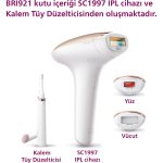 Philips Lumea BRI921/00 Lazer Epilasyon IPL Tüy Alma Cihazı+Kaş Düzeltici - Görsel 2