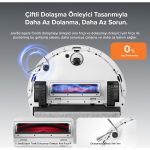 Roborock Q8 Max Pro Beyaz Akıllı Robot Süpürge - Görsel 3
