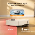 Roborock Q8 Max Pro Plus Çöp İstasyonlu Akıllı Robot Süpürge - Görsel 6
