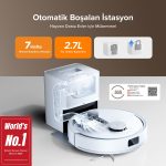 Roborock Q8 Max Pro Plus Çöp İstasyonlu Akıllı Robot Süpürge - Görsel 8