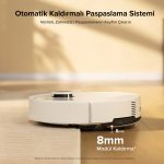 S8 Pro Akıllı Robot Süpürge - Beyaz - Görsel 4