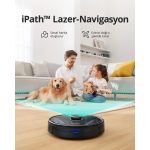 Eufy Clean Robovac L35 Hybrid Islak Kuru Robot Süpürge - Sert Zemin ve Halıya Uygun - iPath Laser Navigasyon - Görsel 2