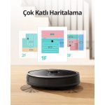 Eufy Clean Robovac L35 Hybrid Islak Kuru Robot Süpürge - Sert Zemin ve Halıya Uygun - iPath Laser Navigasyon - Görsel 4