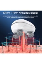Kafa Masaj Aleti Şarj Edilebilir 3D Kafa ve Boyun Masajı, 4 Masaj Kafalı Masaj Aleti Tüm Vücut Masaj Cihazı - Görsel 3