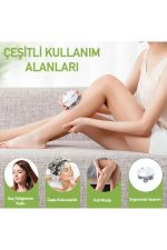 Kafa Masaj Aleti Şarj Edilebilir 3D Kafa ve Boyun Masajı, 4 Masaj Kafalı Masaj Aleti Tüm Vücut Masaj Cihazı - Görsel 4