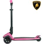 Lamborghini L3 Pembe Işıklı 3 Tekerlekli Çocuk Scooter - Görsel 3