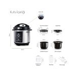 Yui M06 Maxi Cooker Plus 6 lt Çok Amaçlı Pişirici - Görsel 5