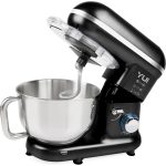 M108 Easy Chef Hamur Yoğurma Makinesi Stand Mikseri Siyah - Görsel 3