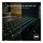 Razer Blackwidow V3 Mini Green Switch HyperSpeed RGB Kablosuz Gaming Oyuncu Klavye - RZ03-03891400-R3M1 - Görsel 2