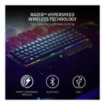 Razer Blackwidow V3 Mini Green Switch HyperSpeed RGB Kablosuz Gaming Oyuncu Klavye - RZ03-03891400-R3M1 - Görsel 5
