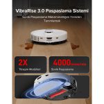 Roborock S8 MaxV Ultra Beyaz Çöp İstasyonlu Akıllı Robot Süpürge - Görsel 5