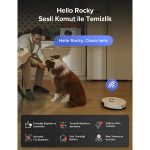 Roborock S8 MaxV Ultra Beyaz Çöp İstasyonlu Akıllı Robot Süpürge - Görsel 7