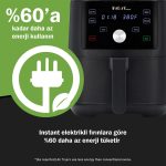 Vortex 140-3030-01-EU 5.7 Litre 4'ü 1 Arada İşlevli Air Fryer - Görsel 4