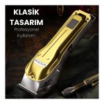 Boost 3 Gold Ayarlanabilir Başlıklı Dijital Göstergeli Şarjlı Profesyonel Saç Kesim Makinesi - Görsel 2