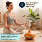 Robeve 550 ml Nemlendiricili Açık Kahve Buhar Makinesi - Görsel 5