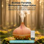 Robeve 550 ml Nemlendiricili Açık Kahve Buhar Makinesi - Görsel 7