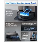 DEEBOT X11 OmniCyclone Toz Torbasız Robot Süpürge ve Paspas PowerBoost - Görsel 2