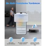 DEEBOT X11 OmniCyclone Toz Torbasız Robot Süpürge ve Paspas PowerBoost - Görsel 9