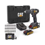 DX155.1SET 18VOLT/2.0AH Li-Ion Çift Akülü Profesyonel Şarjlı Darbeli Matkap + DA01901 32 Parça Vidalama Uç Seti - Görsel 2