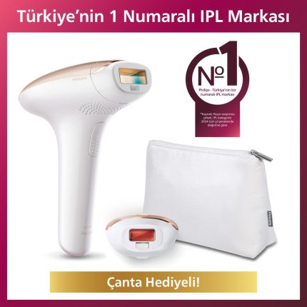 Lumea SC1997/00 Lumea Lazer Epilasyon Ipl Tüy Alma Cihazı,Ekstra Uzun Kablo