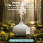 550 ml Otomatik Hava Nemlendirici Buhar Makinesi Oda Nemlendirici Aroma Difüzör - Görsel 7