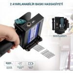 PM-10878 4.3'' Dokunmatik Ekranlı Şarjlı Endüstriyel El Tipi Portatif Mürekkep Yazıcı - Görsel 6
