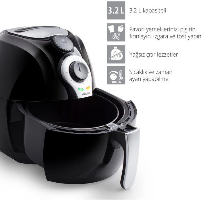 Tristar Airfryer Xl | 1500 W | 3,2 L | 6990 - Görsel 4